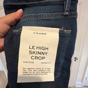 FRAME Jeans Size 30 NWT